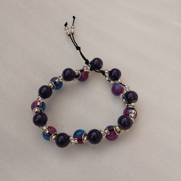 Hand Crafted Jewelry - Glass Bead Bracelet
